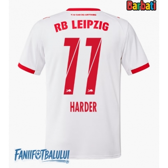 RB Leipzig Conrad Harder #11 Tricou Fotbal Replică 2025-26 Barbati Acasa